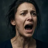 Terrified Female Scream sound effect artwork