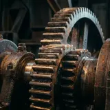 Drawbridge Gears Turning and Squealing sound effect artwork