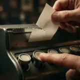 Cash Register Total Key and Receipt Tear sound effect artwork