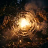 Single Pistol Shot with Outdoor Echo sound effect artwork