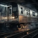 Subway Train Departing Station sound effect artwork