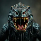 Wet Threatening Monster Snarl sound effect artwork