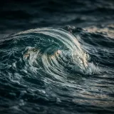 Slow Rolling Ocean Waves sound effect artwork