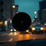 Distant Short Double Vehicle Horn Honk sound effect artwork