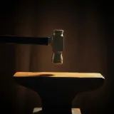 Ringing Metal Anvil Strike sound effect artwork