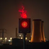 Harsh Industrial Alarm Buzzing over Heavy Rumble sound effect artwork