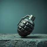 Heavy Metal Grenade Rolling on Stone sound effect artwork