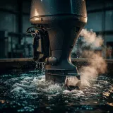 Boat Motor Rev and Sputter Shutdown sound effect artwork