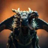 Massive Ancient Dragon Roar sound effect artwork