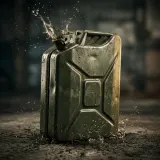 Metal Jerry Can Set Down sound effect artwork