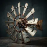 Squeaky Windmill Rotation Loop sound effect artwork