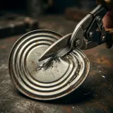 Shears Cutting Tin Can Lid sound effect artwork