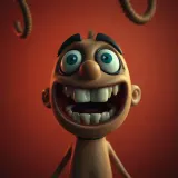 Scared Cartoon Teeth Chatter sound effect artwork