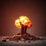 Medium Explosion with Splintering Wood Debris sound effect artwork