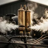 Steam Locomotive Two Tone Whistle sound effect artwork