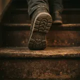 Rubber Soles on Creaky Wooden Stairs sound effect artwork