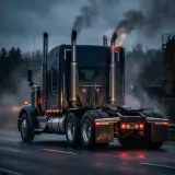 Diesel Truck Idle and Drive Away sound effect artwork