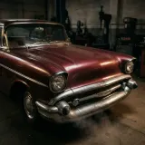Vintage Car Idle and Shutdown sound effect artwork