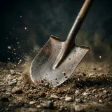 Shovel Strike Clang and Clatter sound effect artwork