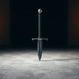 Metallic Sword Dropping on Concrete sound effect artwork
