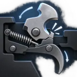 Handgun Hammer Cock and Trigger Pull sound effect artwork