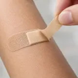 Adhesive Bandage Ripped Off