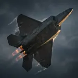 Military Jet Overhead Flyby sound effect artwork