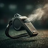 Referee Whistle Sharp Blasts sound effect artwork
