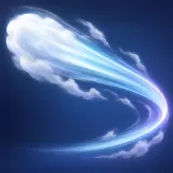 Fast Breathy Whoosh with Doppler Drop sound effect artwork