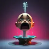 Cartoon Fountain Crying Wail sound effect artwork