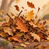Stylized thumbnail for Dry Foliage Rustling and Crackling
