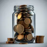 Metal Coins Jingling in a Jar sound effect artwork