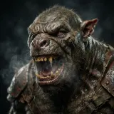 Raspy Evil Monster Grunt sound effect artwork