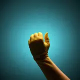 Squeaky Latex Rubber Glove Stretching sound effect artwork
