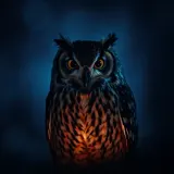 Owl Hooting at Night sound effect artwork