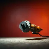 Pneumatic Air Grinder Spinning and Whining sound effect artwork