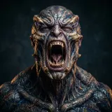 Alien Monster Pained Wail sound effect artwork