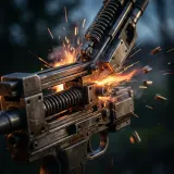 Submachine Gun Bursts and Handling sound effect artwork