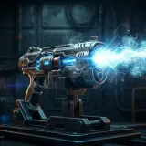 Sci Fi Blaster Shot with Hiss sound effect artwork