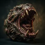 Distant Monster Horde Growls and Snarls sound effect artwork