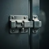 Metal Bathroom Stall Door Latch sound effect artwork
