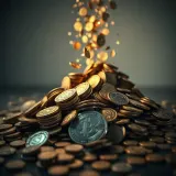 Coins Pouring in Cascade sound effect artwork