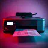 Inkjet Printer Page Passes sound effect artwork