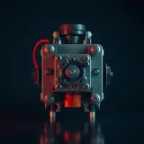 Squelchy Pneumatic Robotic Clasping Movements sound effect artwork