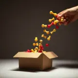Board Game Pieces Pour sound effect artwork
