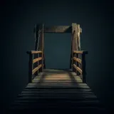 Heavy Wooden Drawbridge Dropping and Slamming sound effect artwork