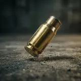 Brass Shell Casing Drop on Concrete sound effect artwork