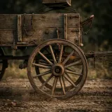 Wooden Buckboard Wagon Pass By sound effect artwork