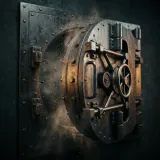 Heavy Vault Safe Door Slam sound effect artwork