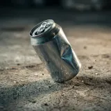 Aluminum Can Drop on Cement sound effect artwork